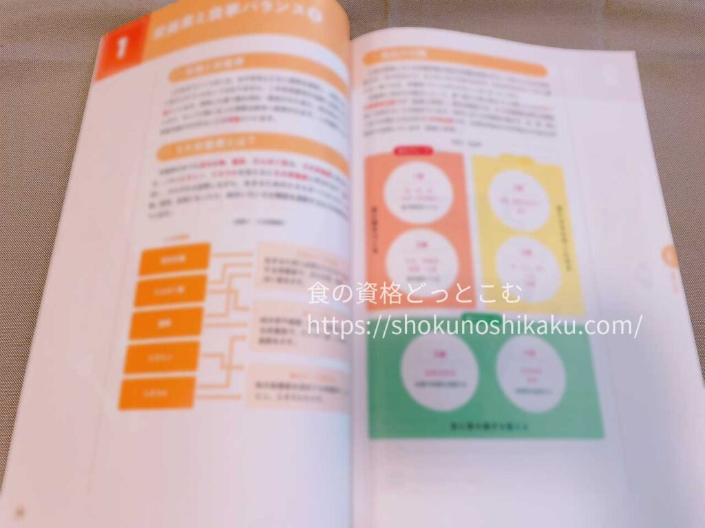 キャリカレの幼児食インストラクター資格取得講座のテキスト・教材