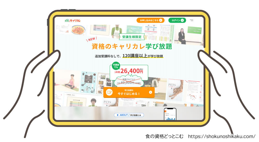 キャリカレの学び放題プラン