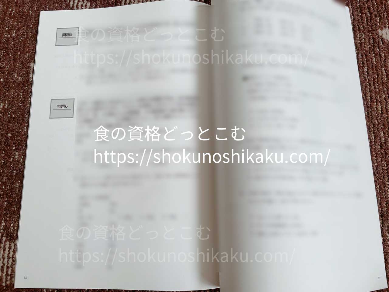 キャリカレのスポーツフードアドバイザー資格講座のテキストの添削問題