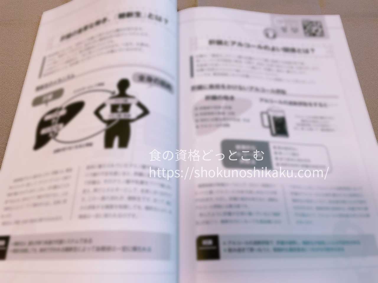 キャリカレの糖質オフアドバイザー資格取得講座のテキスト・教材