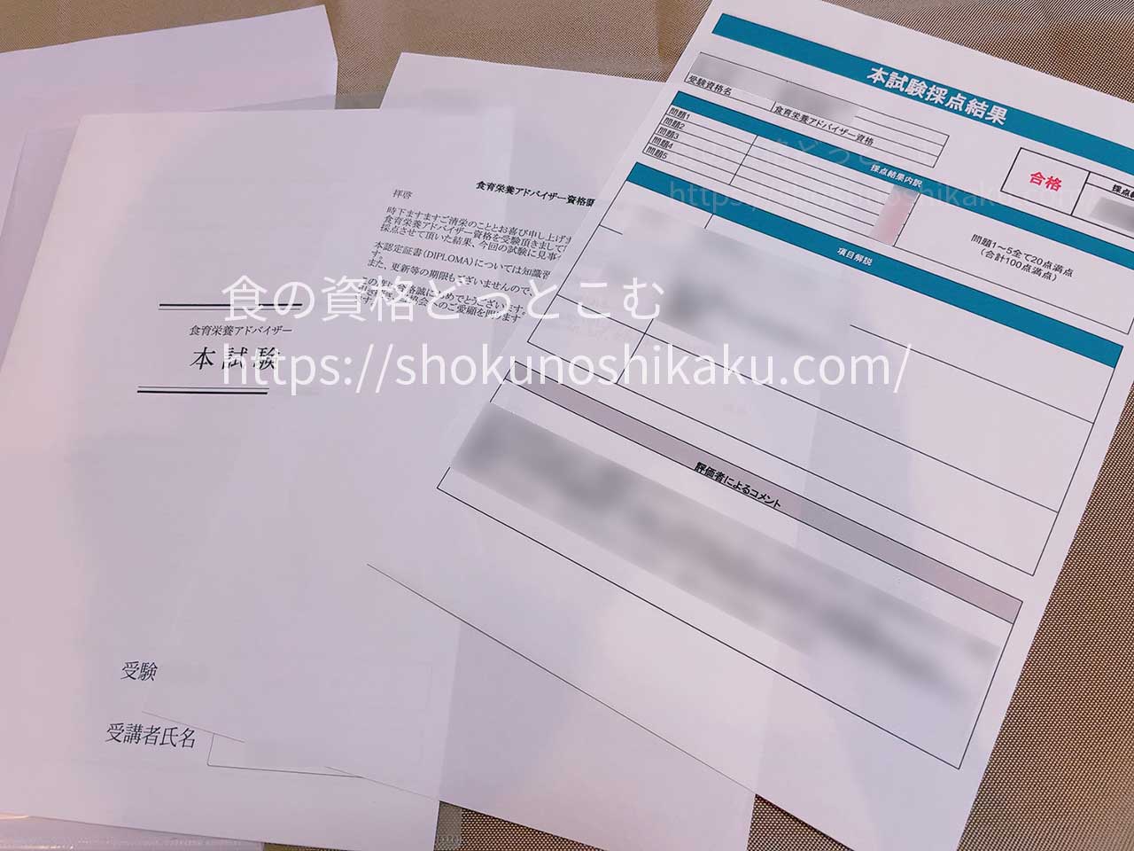 ラーキャリの食育栄養アドバイザー資格取得講座のテキスト・教材