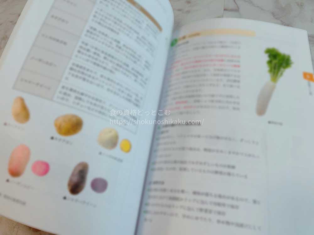 ユーキャンの野菜スペシャリスト講座の教材テキスト3