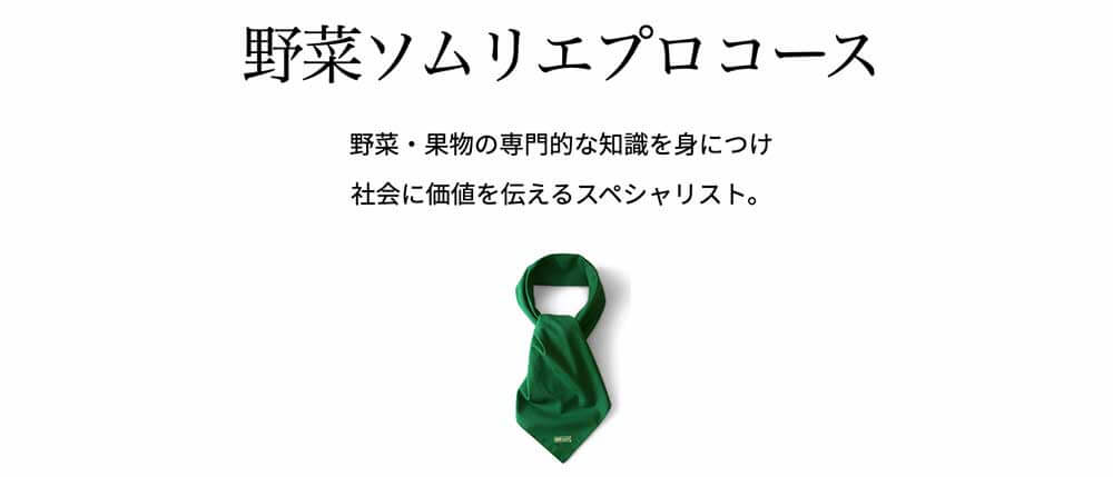 野菜ソムリエプロ資格講座
